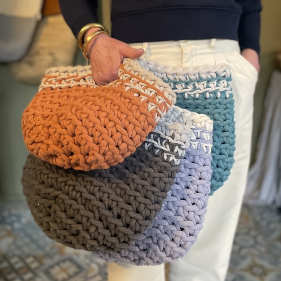 Crochet Storage Basket Kit