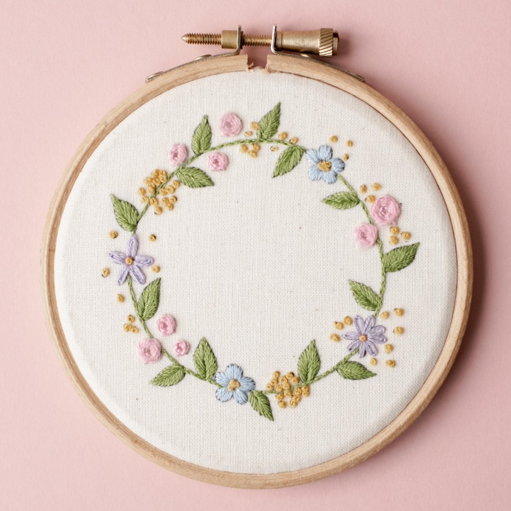 Floral Wreath | Embroidery Kit