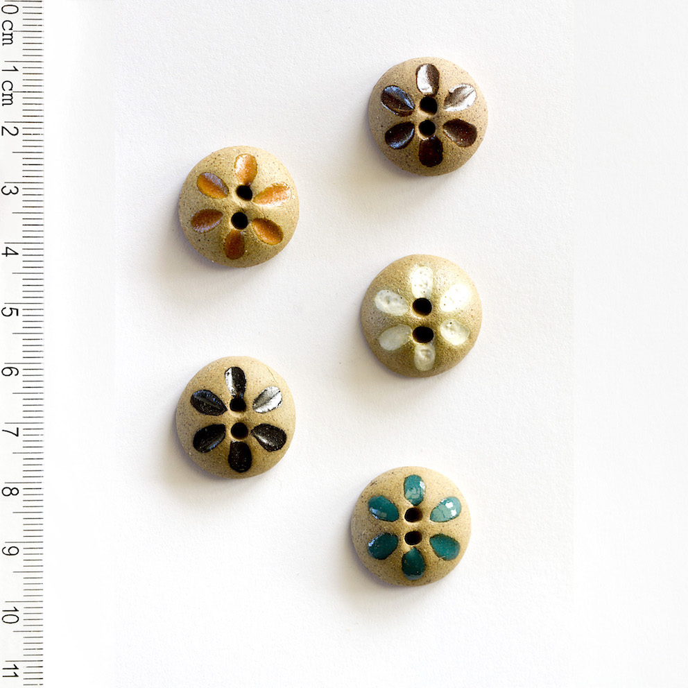 Terracotta Buttons