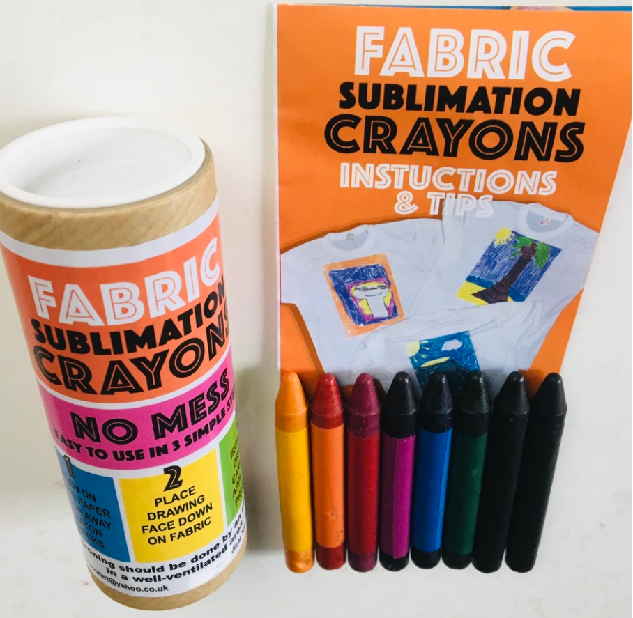 Box of 8 Sublimation Crayons